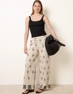 Embroidered Trousers