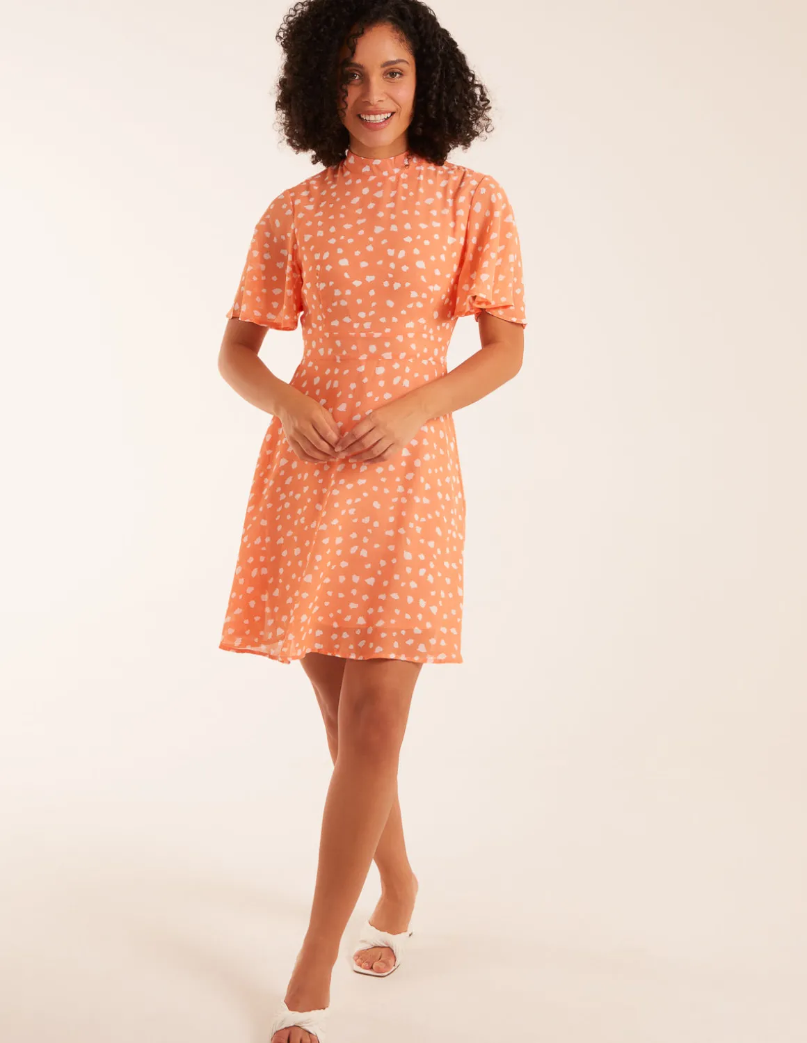Fit & Flare Mini Dress