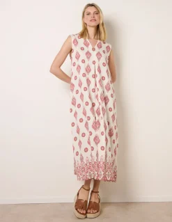 Floral Print A Line Dress