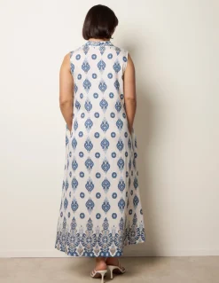 Floral Print A Line Dress