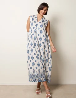 Floral Print A Line Dress