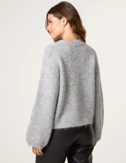 Flower Embellished Jumper