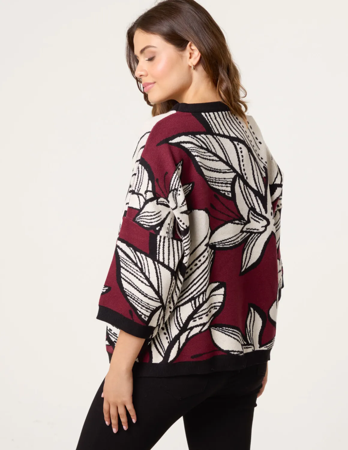 Flower Pattern Jumper