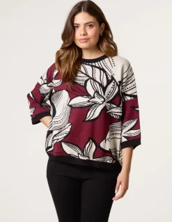 Flower Pattern Jumper