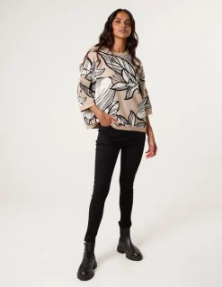 Flower Pattern Jumper