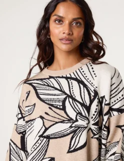 Flower Pattern Jumper