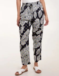 Gold Foil Printed Trousers