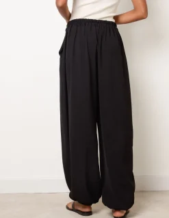 Harem Drawstring Waist Balloon Trousers