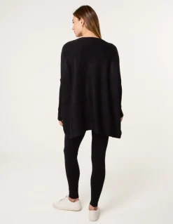 Heart Diamante Oversized Jumper