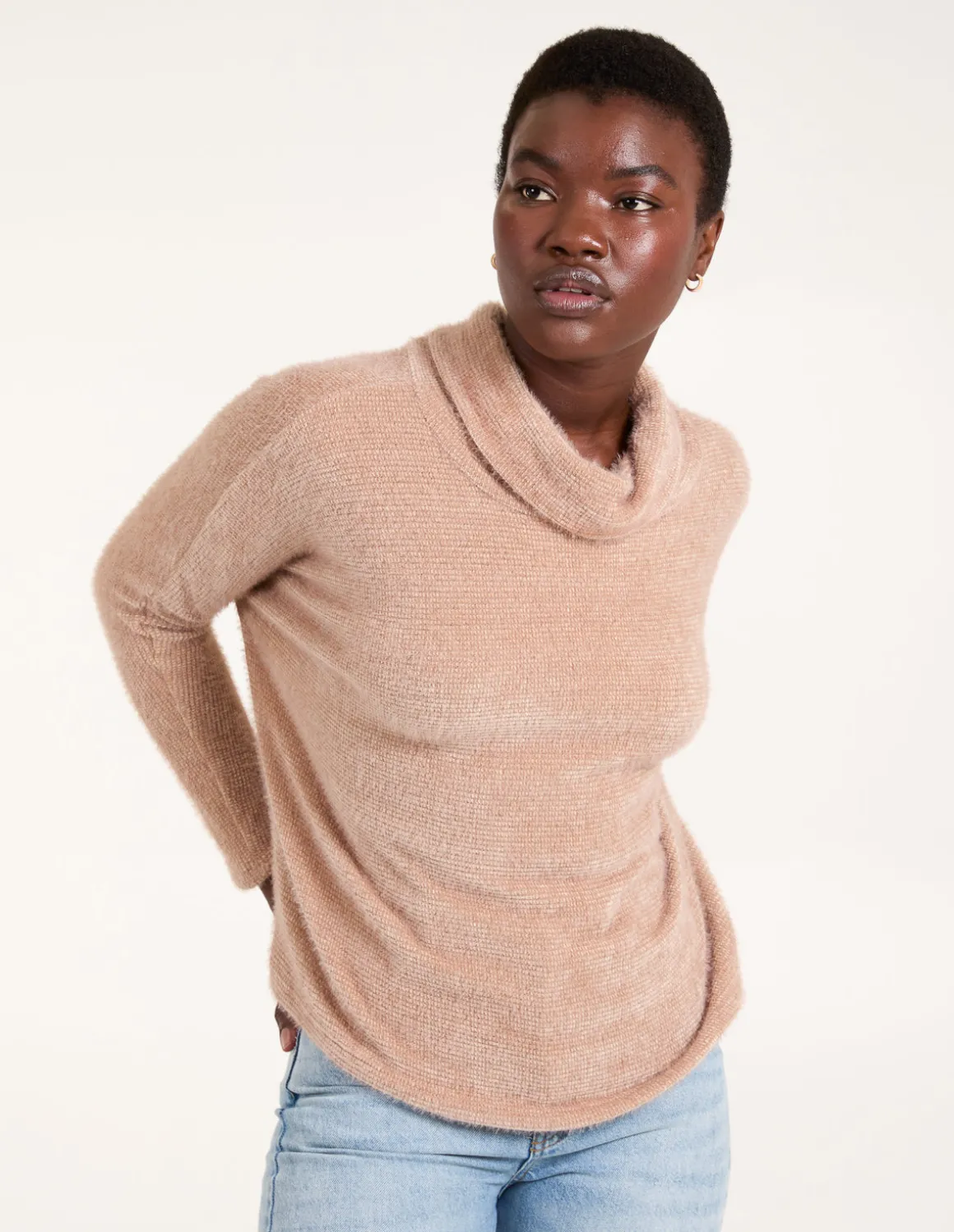 High Neck Jumper