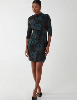 High Neck Tulip Dress