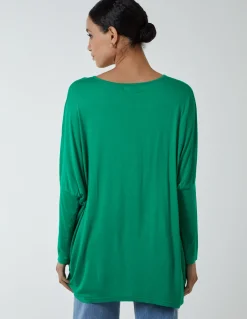 Hotfix Multi Heart Batwing Top