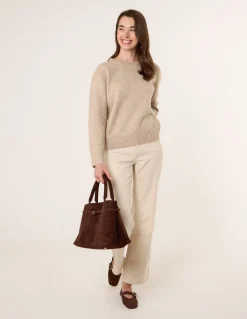 Jumper With Open Back Bow Tie