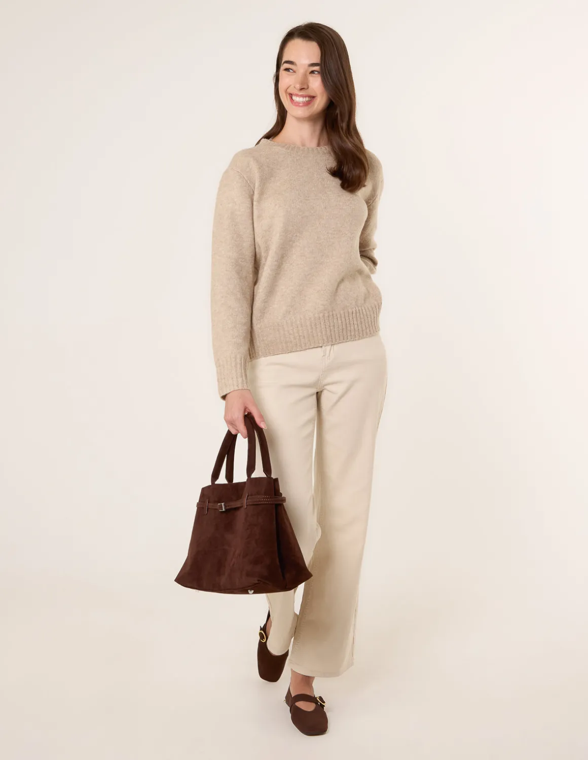 Jumper With Open Back Bow Tie