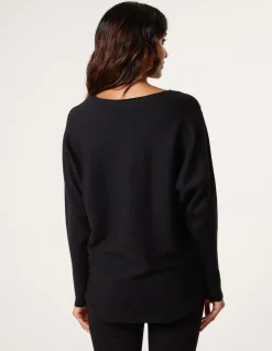 Jumper With Shoulder Embellishment