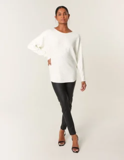 Jumper With Silver Rhinestones