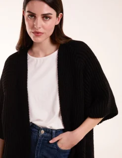 Knitted Mid Length Cardigan