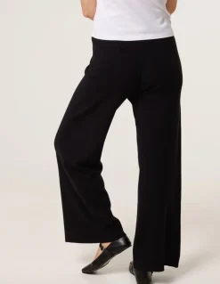Knitted Wide Leg Trousers
