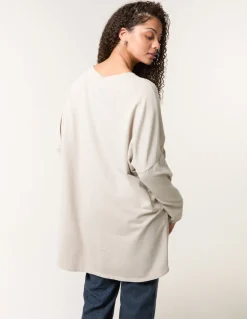 Lace Bow Sweat Top