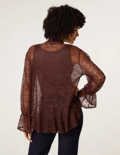 Lace Pussybow Blouse
