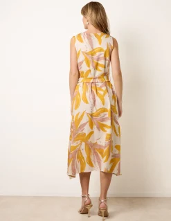 Leaf Print Dress