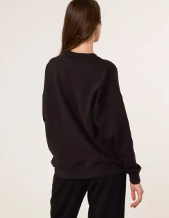 Leopard And Sequin Bow Sweatshirt