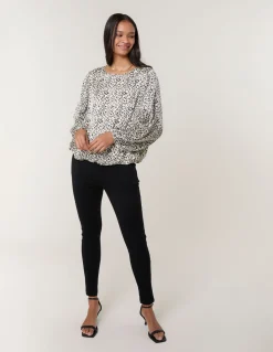 Leopard Print Blouse