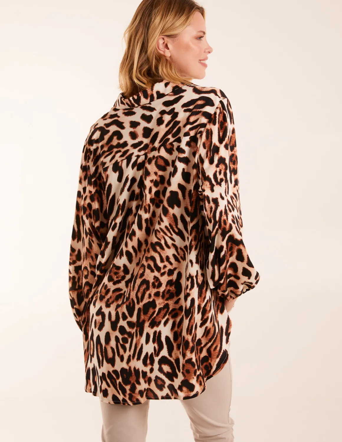 Leopard Print Blouse