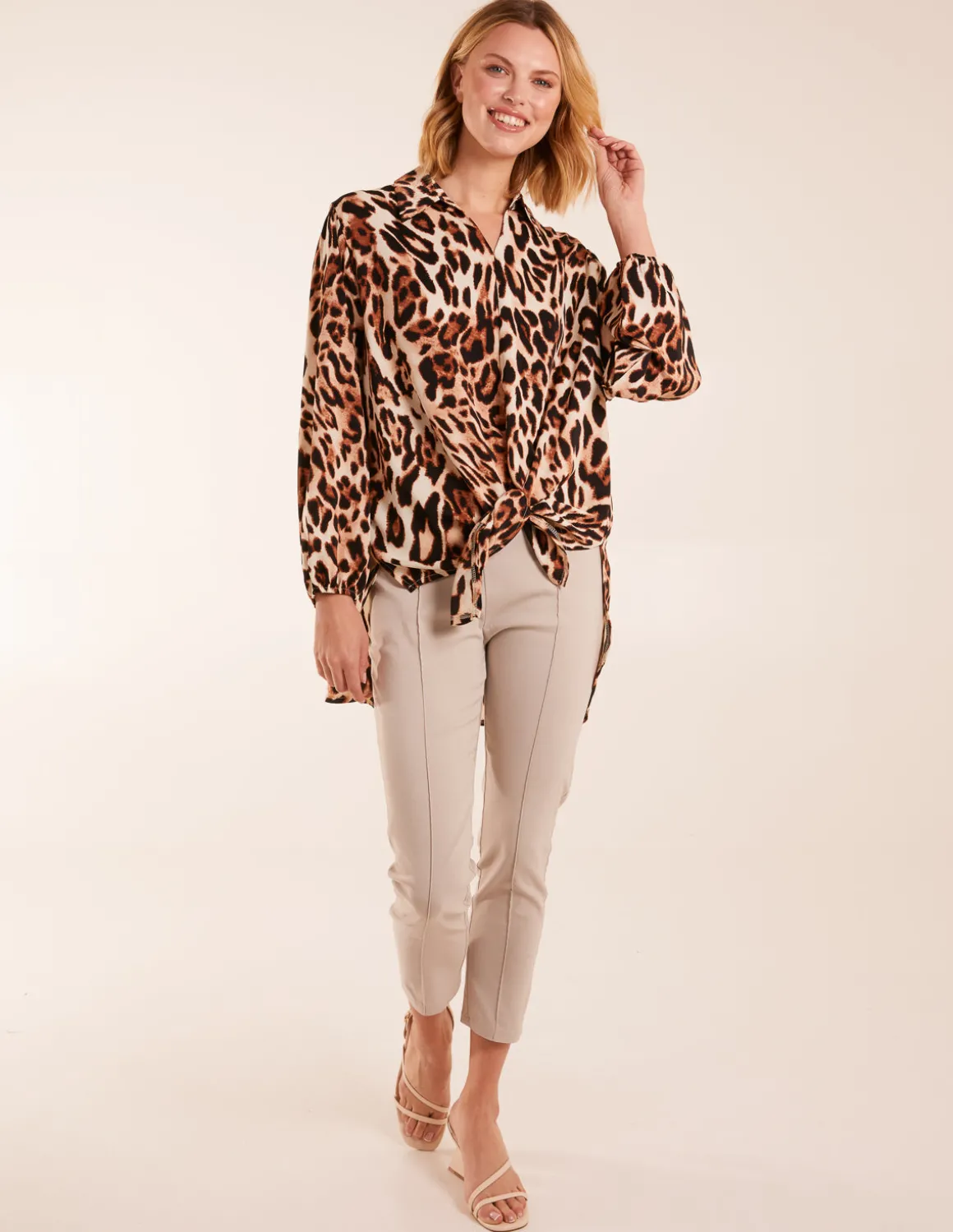 Leopard Print Blouse