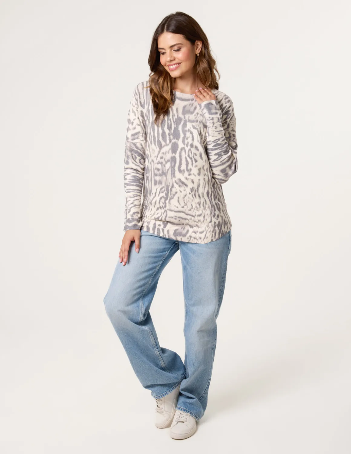 Leopard Print Jumper