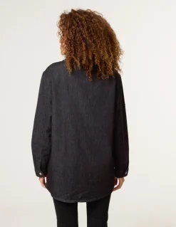 Long Sleeved Denim Shirt