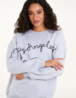 Los Angeles Slogan Sweatshirt