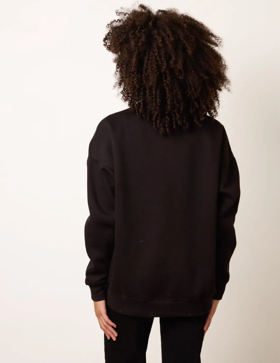 Love Heart Sweatshirt With Leopard Print