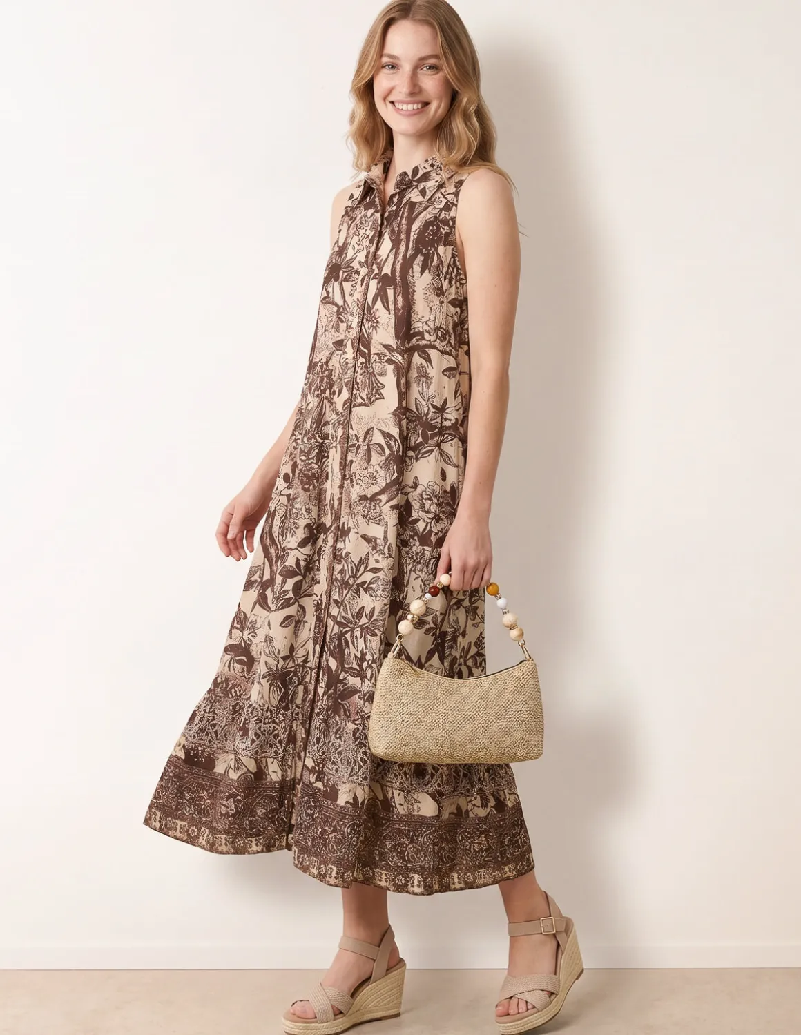 Midi Shirt Dress