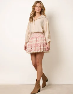 Mini Floral Skirt