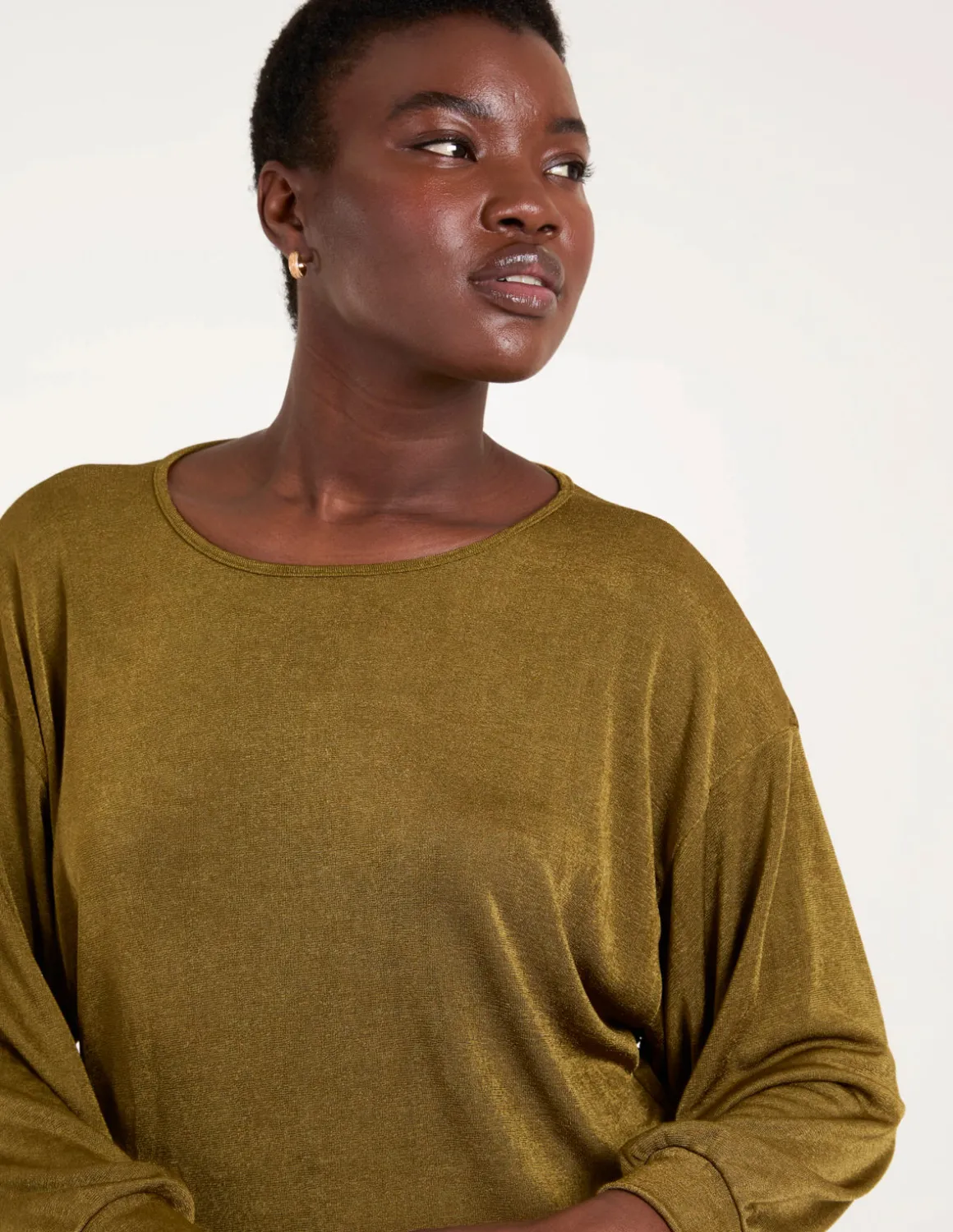 Mini Ribbed Hi-Low Tunic