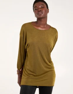Mini Ribbed Hi-Low Tunic