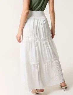 Mix Crochet Maxi Skirt