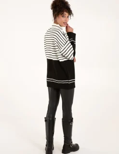 Mixed Stripe Round Neck Jumper