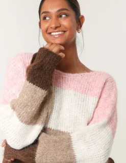 Multi Stripe Knit Jumper