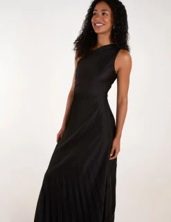 One Shoulder Pleated Dress