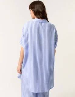 Oversized Pinstripe Shirt