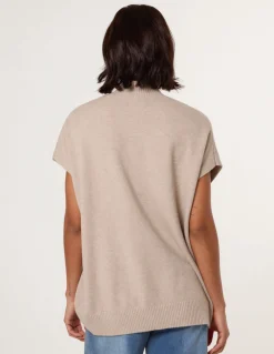 Oversized Sleeveless Jumper