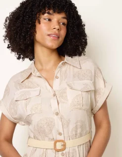 Paisley Print Dress
