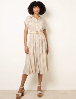 Paisley Print Dress