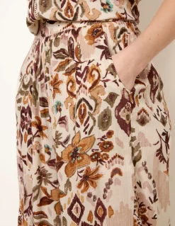 Paisley Print Trousers