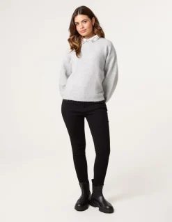 Peter Pan Embellished Jumper