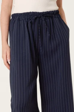 Pinstripe Trousers