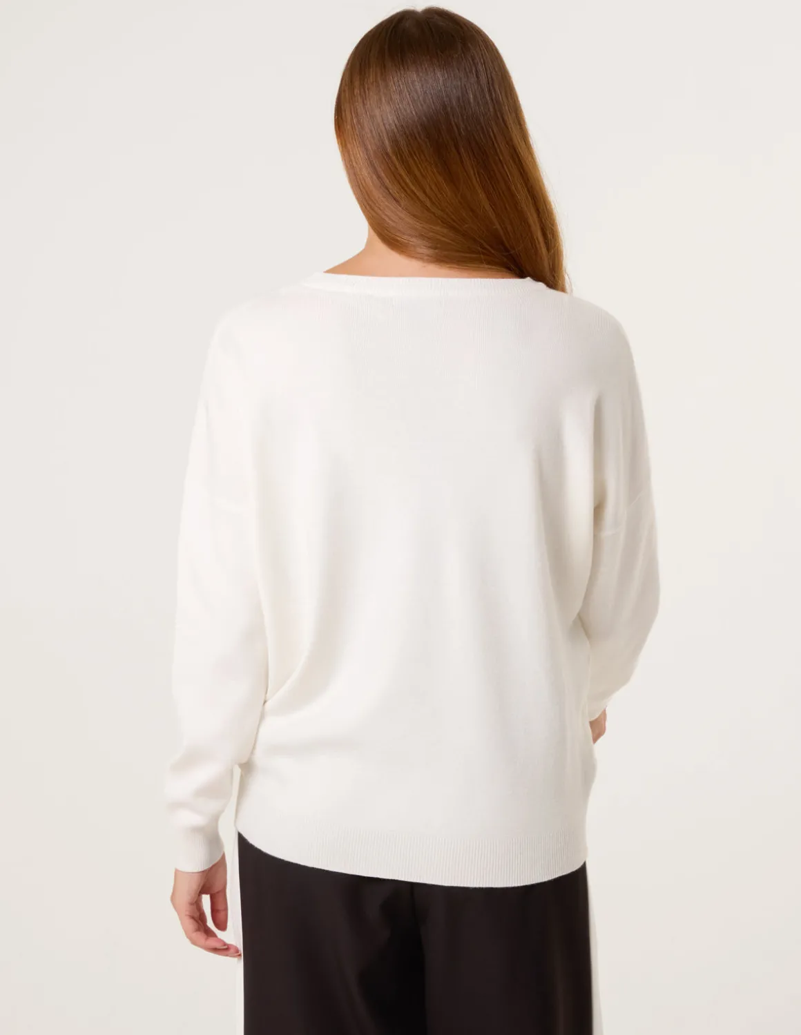 Plain Crew Neck Jumper