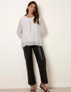 Pleated Blouse